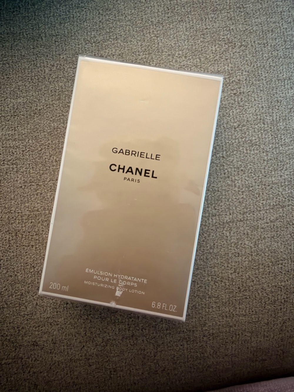 Gabrielle Chanel Moisturizing Body Lotion - Beige/Gold brand New never opened